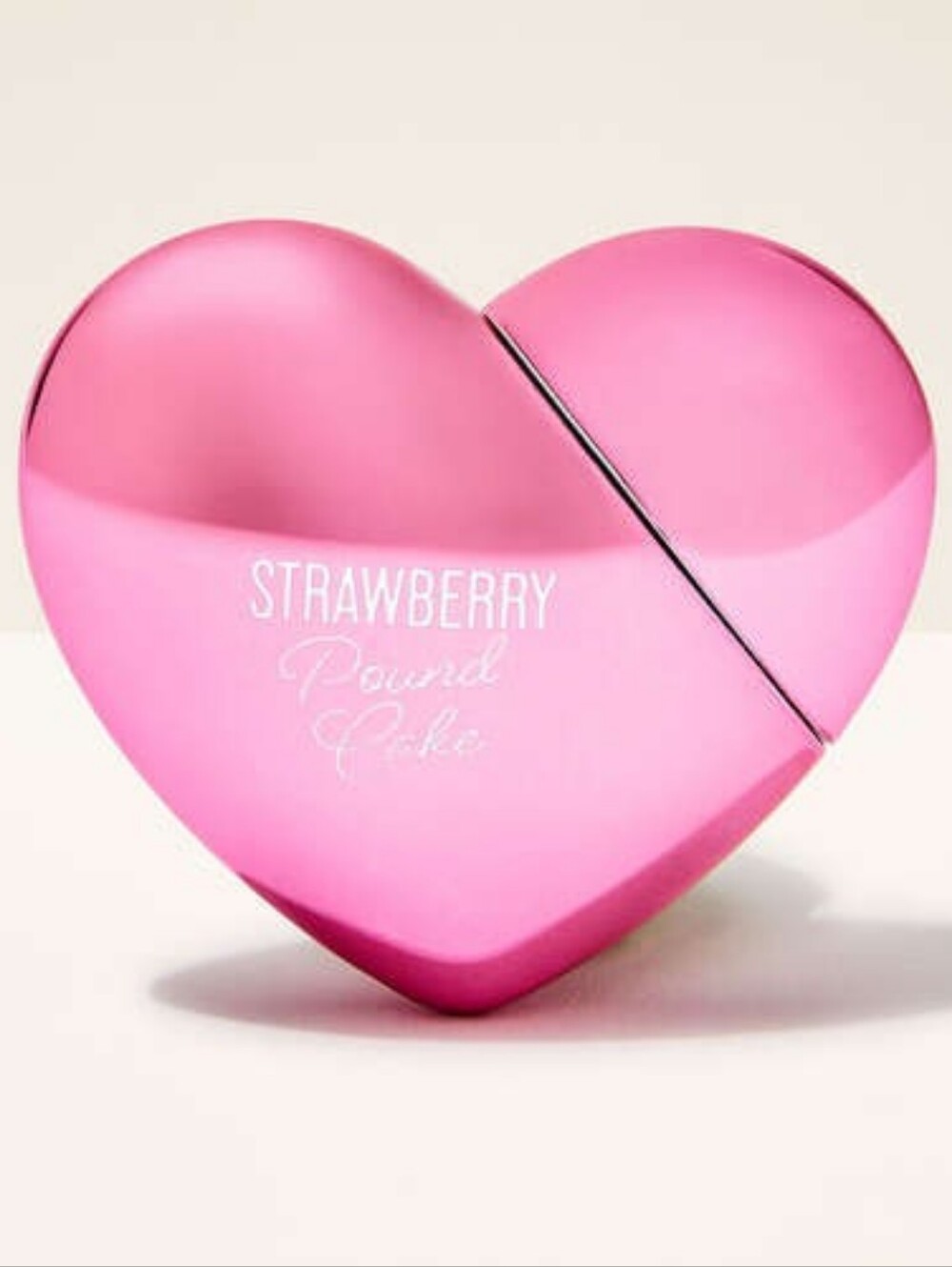 Bath & Body Works Strawberry Heart Lip Balm - Pink